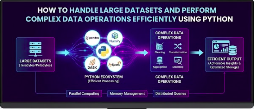 How to Handle Large Datasets and Perform Complex Data Operations Efficiently