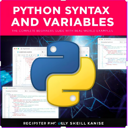 Python Syntax and Variables: The Complete Beginner’s Guide with Real-World Examples